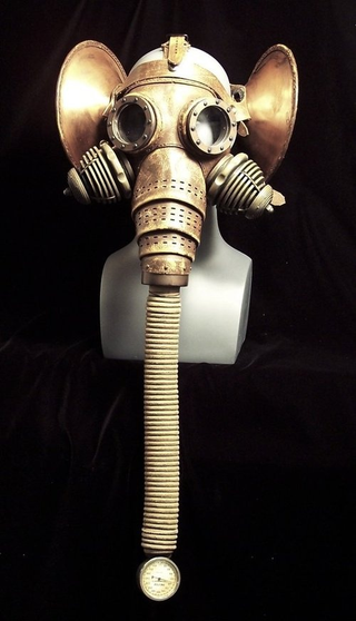 Illustration for article titled Gas Masks That Turn Biochemical Warfare Into Art